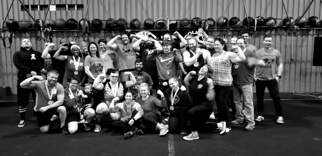 Group photo of lifters